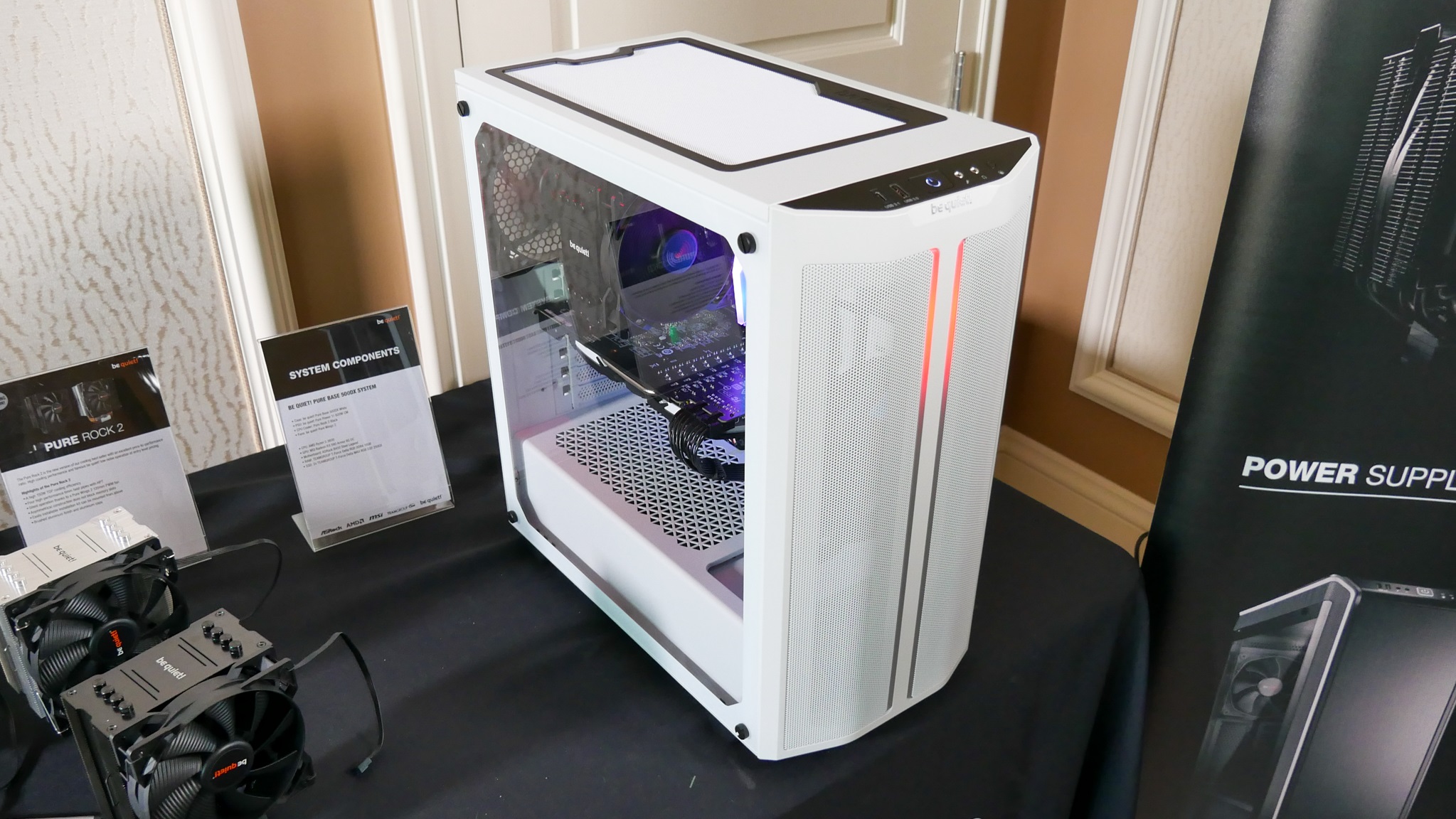 CES 2020: be quiet! Dark Base 500 DX Case and Pure Rock 2 CPU Cooler